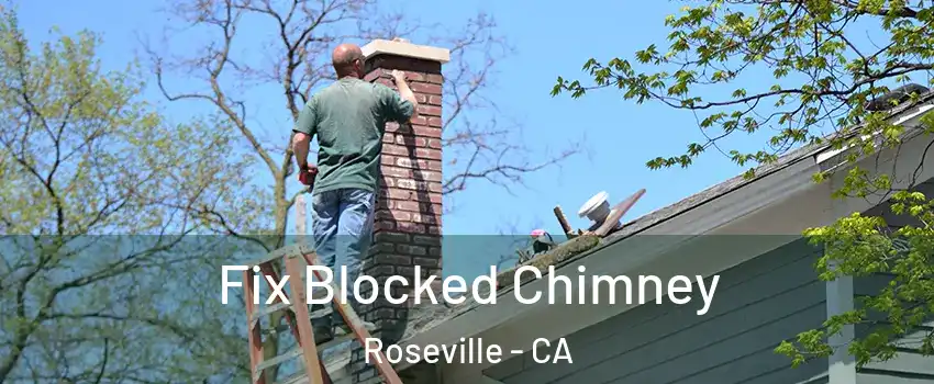  Fix Blocked Chimney Roseville - CA